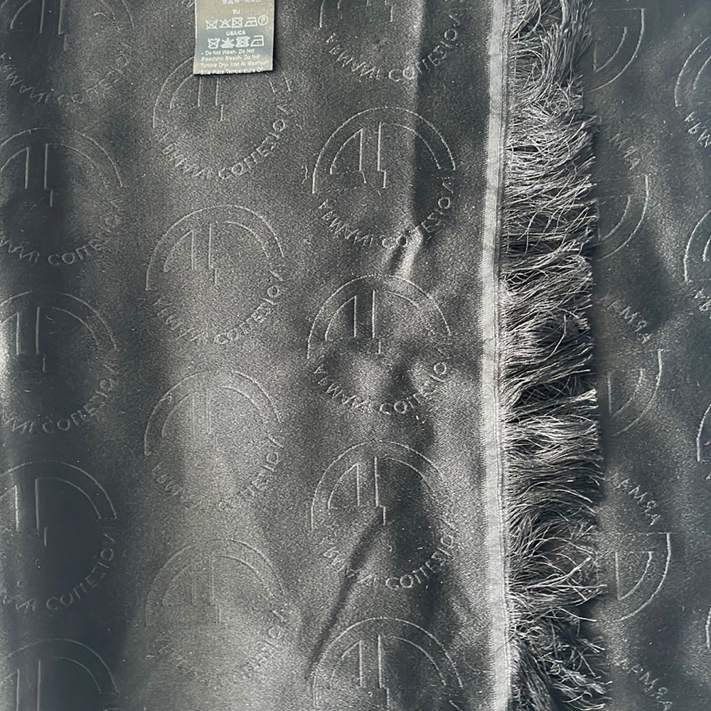 Armani mens silk scarf